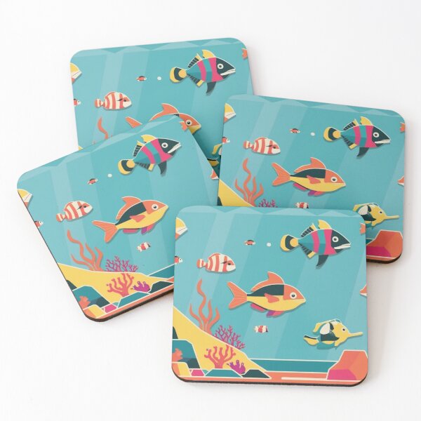 Item preview, Sea Life Geometric Style 12 designed and sold by AlinaSCorner.