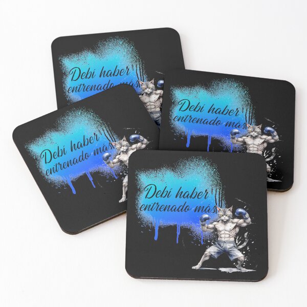 Item preview, Debí haber entrenado más DTMF Boxing Cat designed and sold by GetContented.
