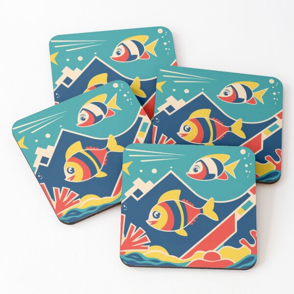 Item preview, Sea Life Geometric Style 13 designed and sold by AlinaSCorner.