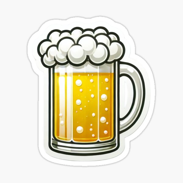 Item preview, Mug of beer designed and sold by LewpyG.