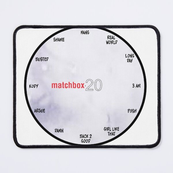 Item preview, matchbox 20 clock designed and sold by Aspect Radio.
