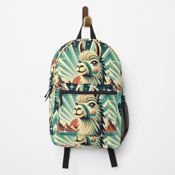 Item preview, Art Deco Majestic Llama designed and sold by Ghost on Toast.