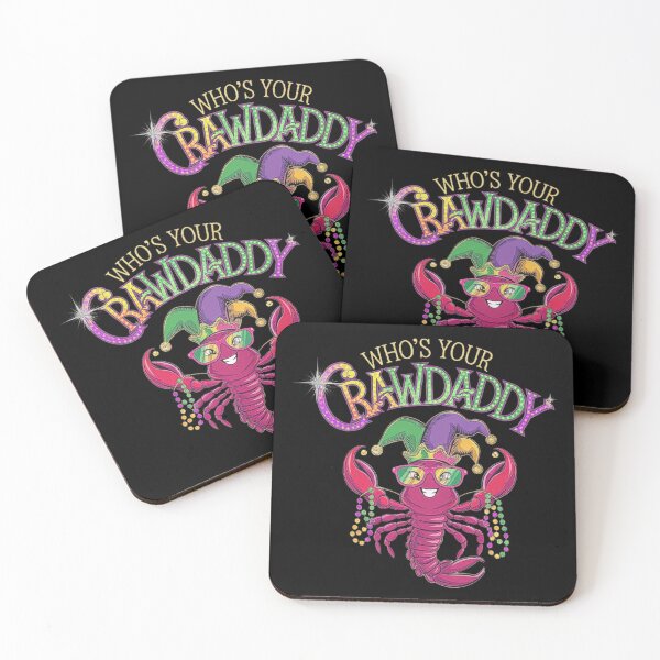 Item preview, Mardi Gras Crawfish - Who’s Your Crawdaddy Fun Design designed and sold by love3617.