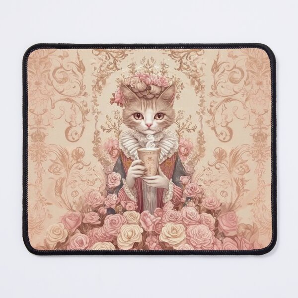 Item preview, Feline de Luxe - Rococo-Inspired Cat Art designed and sold by Roarberry.