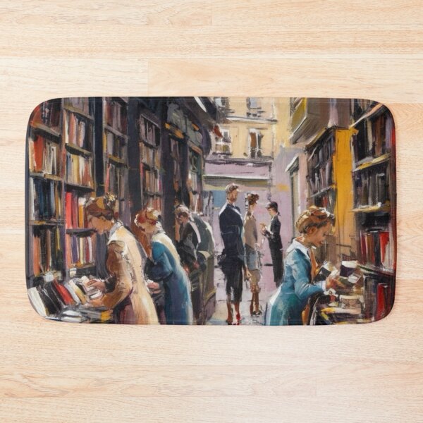 Item preview, Paris Bookstore Alley – Vintage Charm. Art By Carraann  designed and sold by CARRAANN.