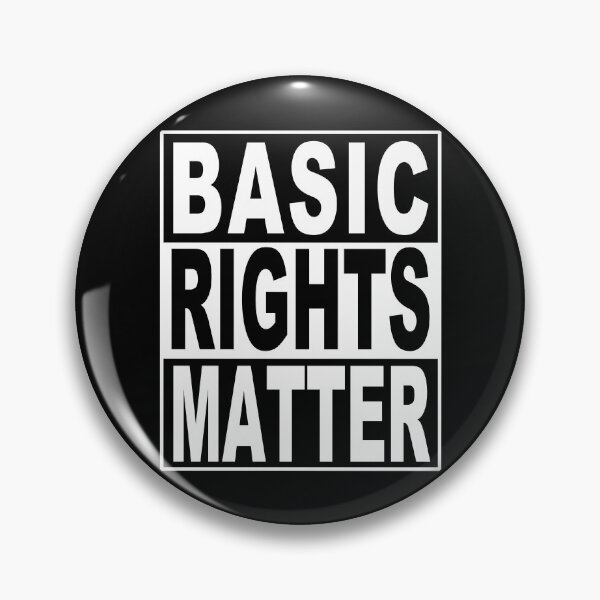 Item preview, Basic Rights Matter Protest Design for Democracy designed and sold by electrovista.