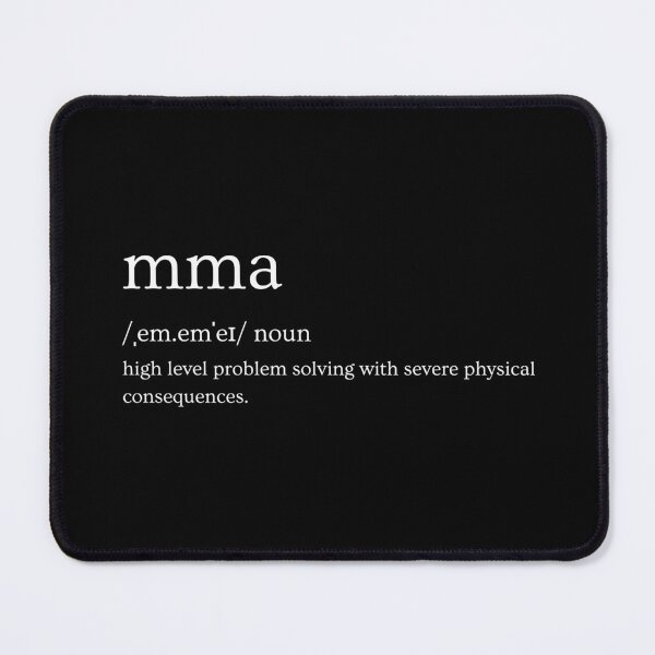 Item preview, MMA Word Definition Minimalist designed and sold by LudusRoom.