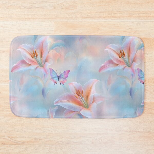 Item preview, Butterfly among the lilies designed and sold by Lewis-mart.