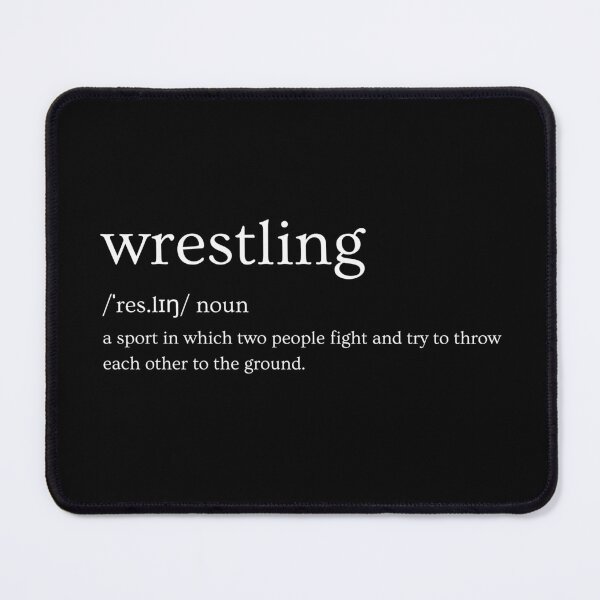 Item preview, Wrestling Word Definition Minimalist designed and sold by LudusRoom.