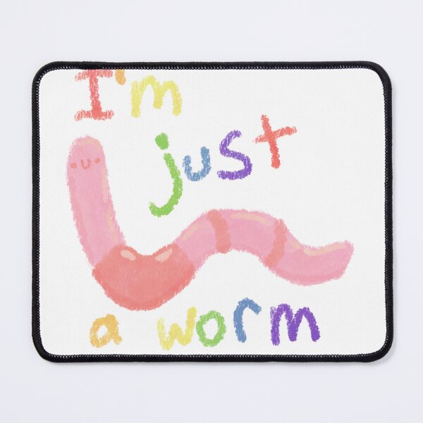 Item preview, I'm just a worm designed and sold by Meowmallow.