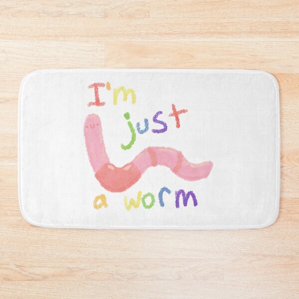 Item preview, I'm just a worm designed and sold by Meowmallow.