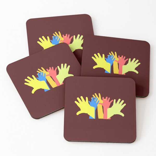 Item preview, Five different hands, colorful artistry designed and sold by YGiter.