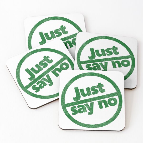 Item preview, Vintage Just Say No 80s Anti-Drugs PSA designed and sold by acquiesce13.
