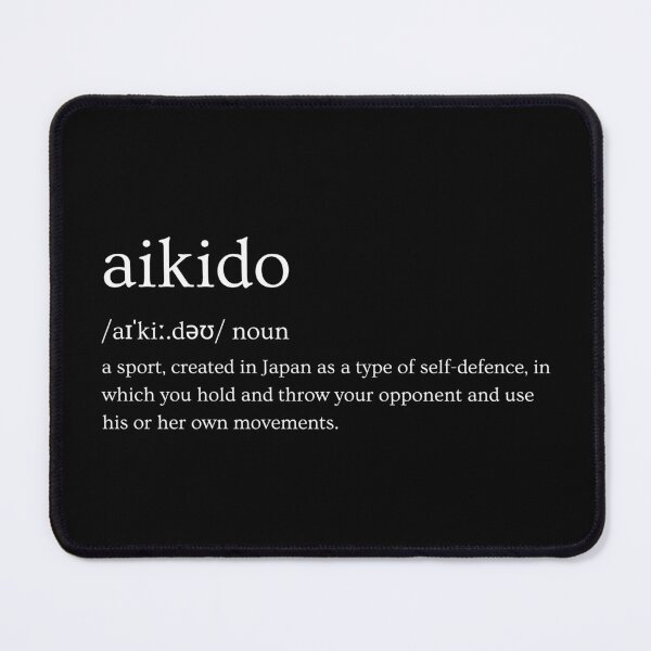Item preview, Aikido Word Definition Minimalist designed and sold by LudusRoom.