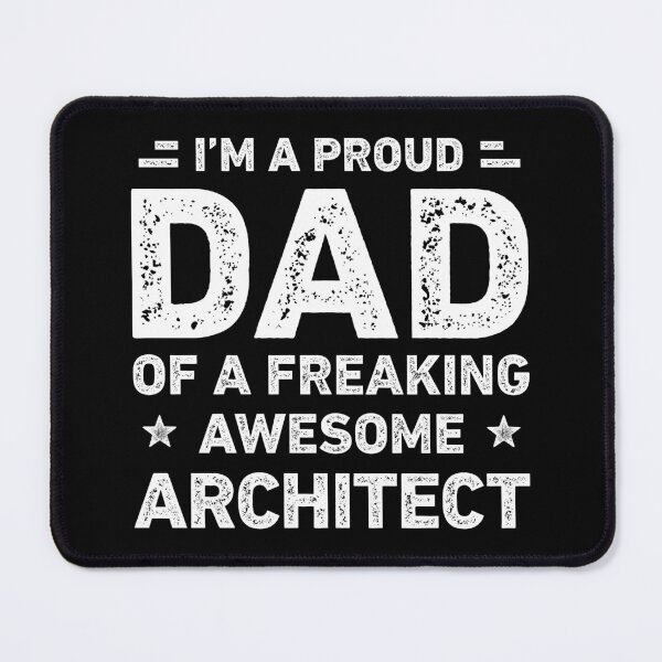Item preview, Proud Dad Of A Freaking Awesome Architect Funny Architect designed and sold by RareBunny.