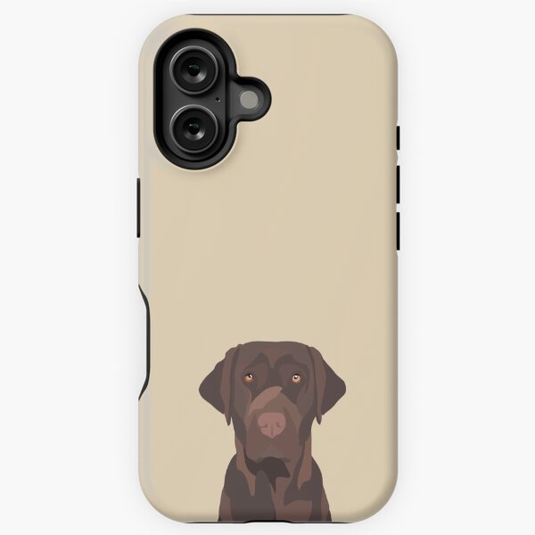 Vista previa del artículo con la obra «Labrador de chocolate», diseñado y vendido por mashstudiosco.