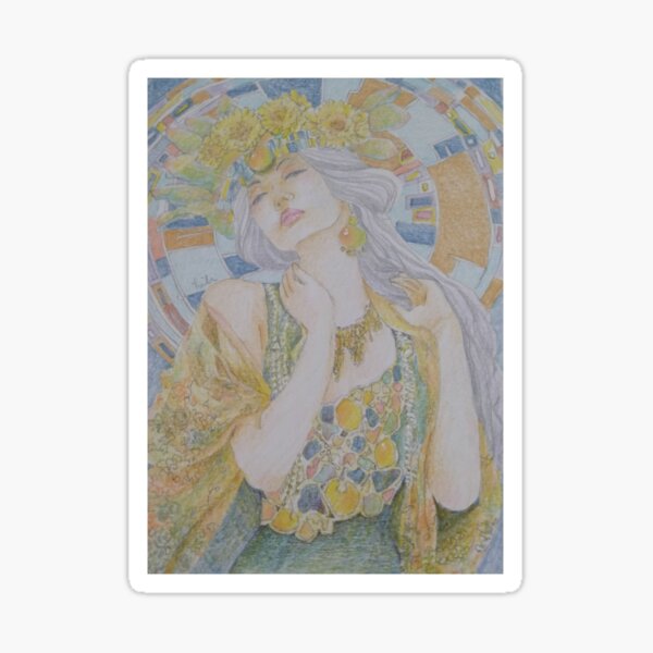 Artikel-Vorschau von Alfons Mucha Studie - Květiny - Lilie , designt und verkauft von Lilia Houžvičková.