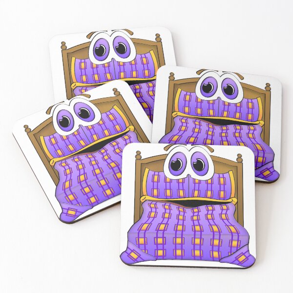 Item preview, Purple Bed Cartoon designed and sold by Scott Hayes.