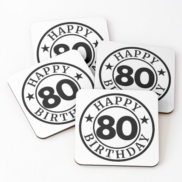 Artikelvorschau, Herzlichen Glückwunsch zum 80. Geburtstag | 80-jähriges Jubiläum entworfen und verkauft von highflycrafts.