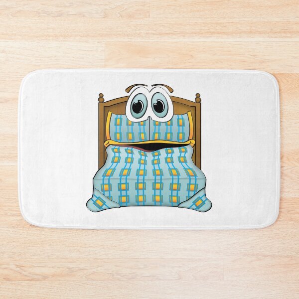 Item preview, Bed Blue Cartoon designed and sold by Scott Hayes.