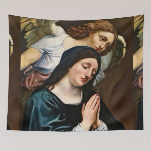 Item preview, Timeless Classical Portrait of Grace and Emotion – Religion Baroque Art by Carraann designed and sold by CARRAANN.