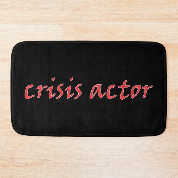 Item preview, crisis actor professional victim designed and sold by Relics Of The Day.