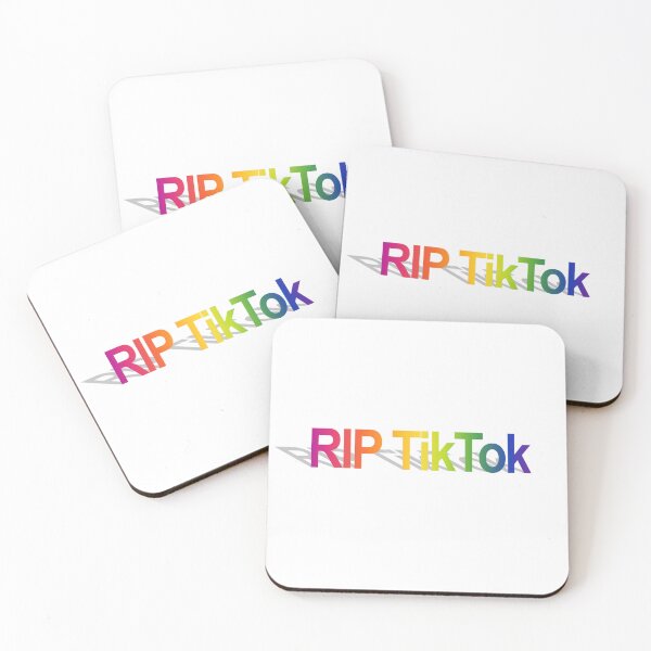 Item preview, RIP TikTok designed and sold by  patchworkpersona.
