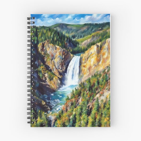Item preview, Yellowstone Falls designed and sold by The Wandering Bookworm.