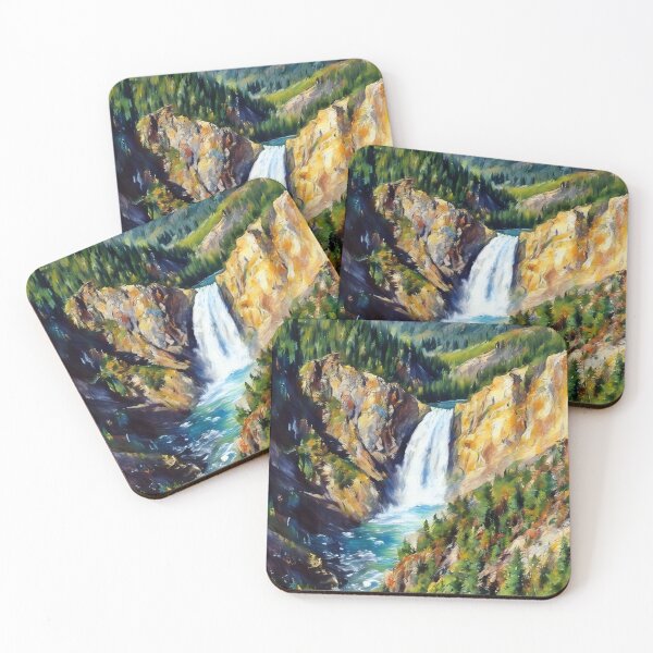 Item preview, Yellowstone Falls designed and sold by The Wandering Bookworm.