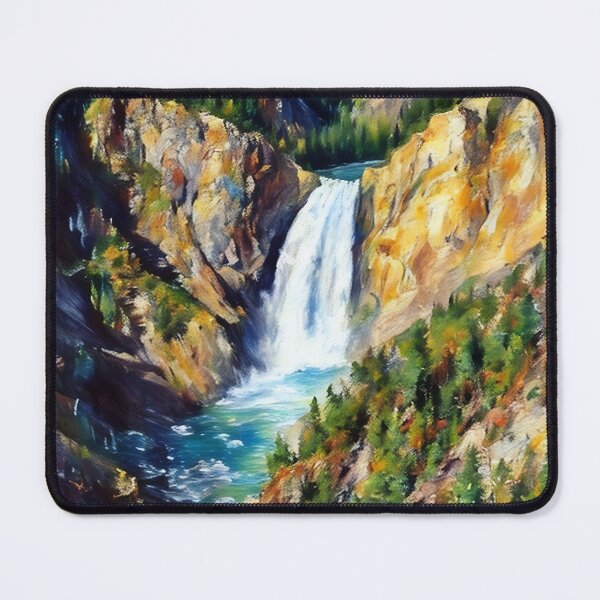 Item preview, Yellowstone Falls designed and sold by The Wandering Bookworm.