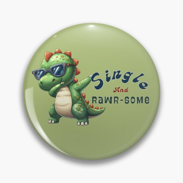 Item preview, Single and Rawr-some Dab Dinosaur with Sunglasses designed and sold by bAIryBarn.