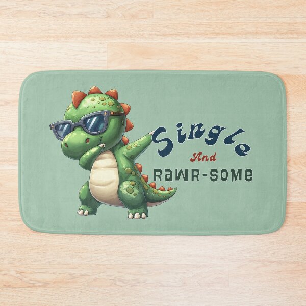 Item preview, Single and Rawr-some Dab Dinosaur with Sunglasses designed and sold by bAIryBarn.