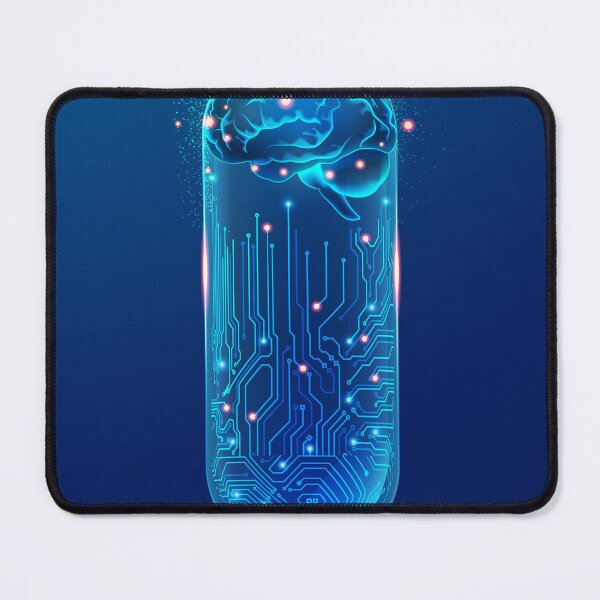 Item preview, neuroscience medical technology brain pill electronic pattern designed and sold by NiamLab.