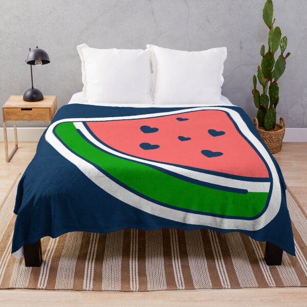Item preview, groovy heart watermelon fruit valentine 1960s designed and sold by Gossip Rag.