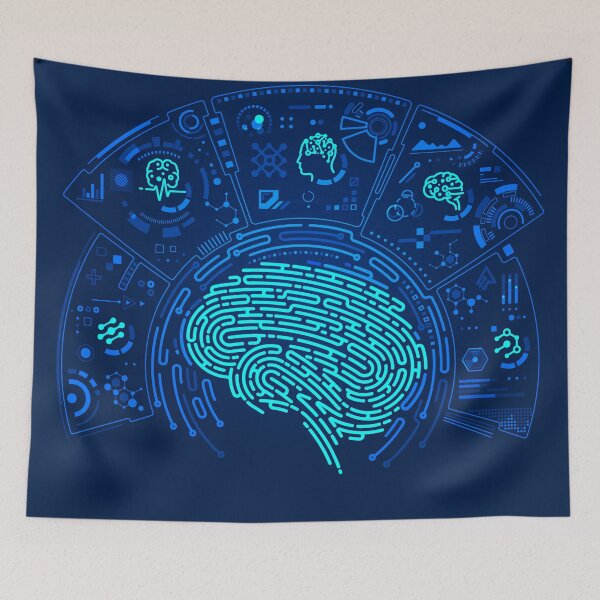 Item preview, medical brain health deep learning fingerprint neuroscience interface designed and sold by NiamLab.