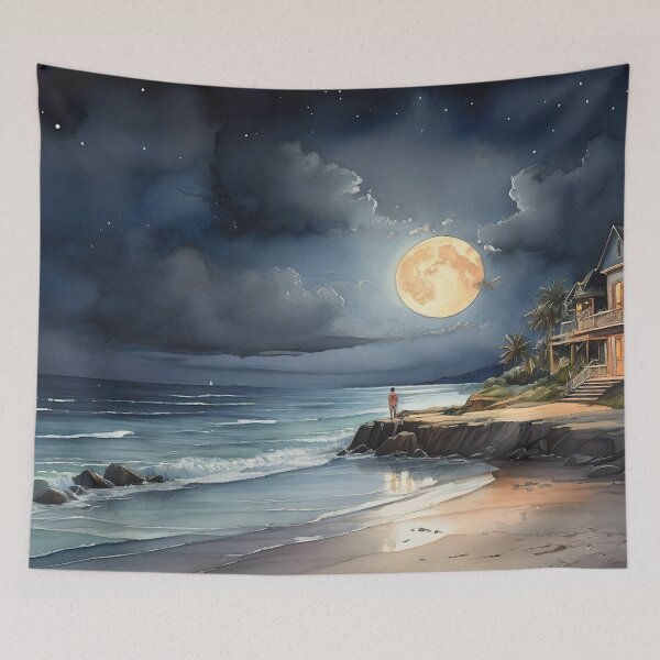 Item preview, Midnight Beach designed and sold by Infiniity Art.