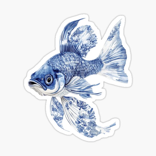 Item preview, Toile Goldfish designed and sold by AquarellesWorks.