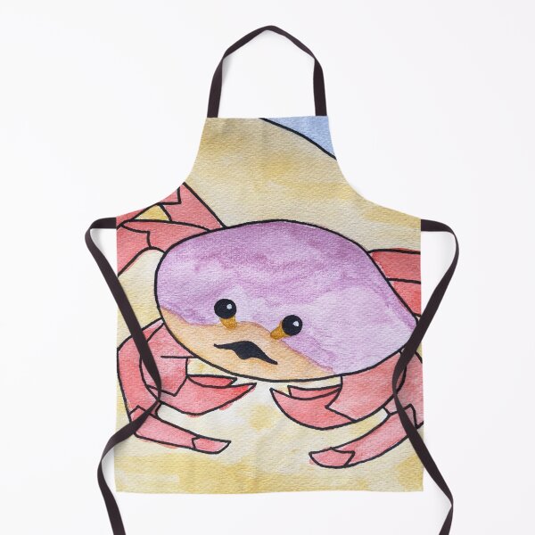 Item preview, Dungeness Crab on Beach Watercolor designed and sold by CoastalCaptures.