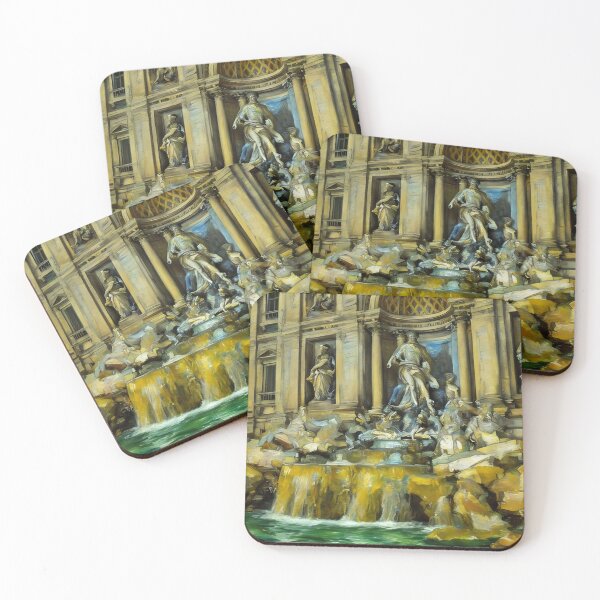 Item preview, Trevi Fountain at Night designed and sold by The Wandering Bookworm.
