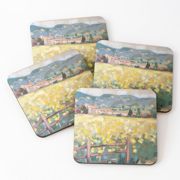 Item preview, Vibrant Countryside Landscape: Golden Fields of Provence, France designed and sold by CARRAANN.