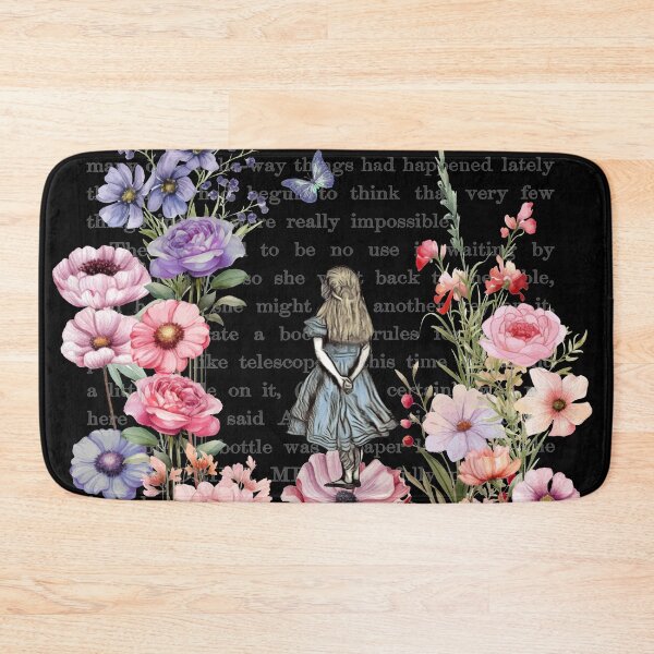 Item preview, Wonderland Garden & Vintage Textbook designed and sold by maryedenoa.