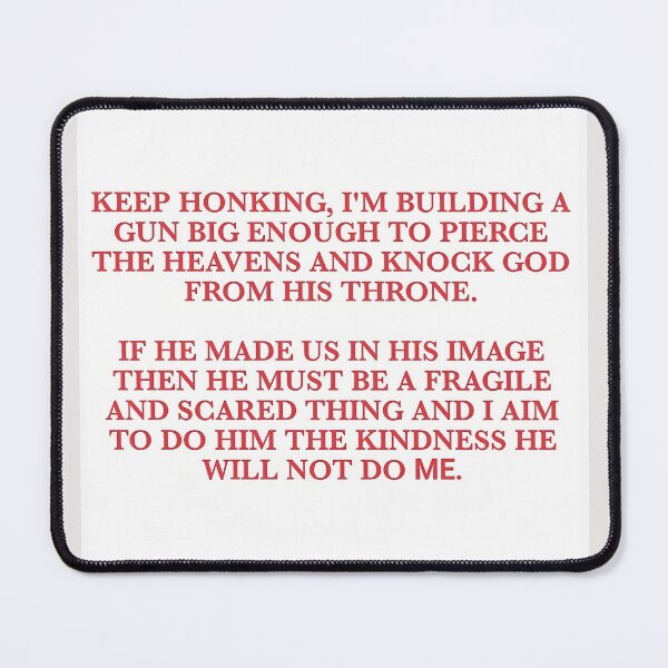 Item preview, God's warning designed and sold by Things and stuff.