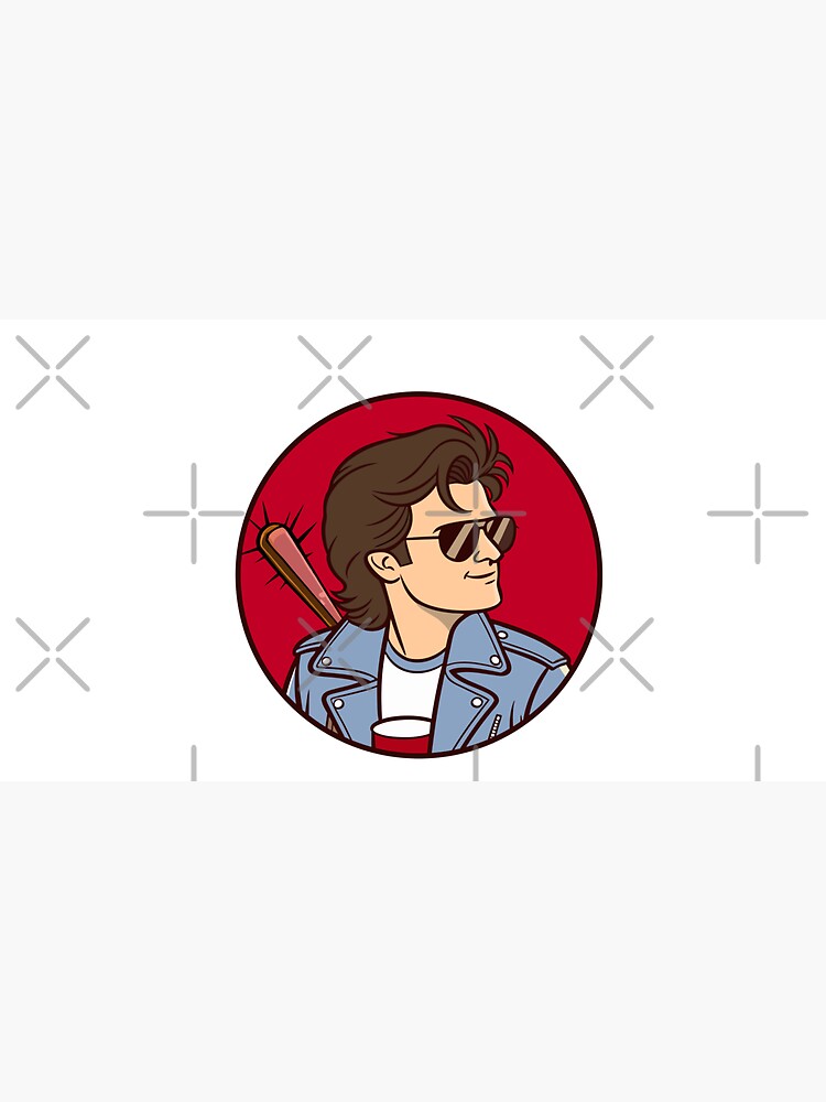 Thumbnail 7 of 7, Cap, Stranger Things Steve harrington designed and sold by timegraf.