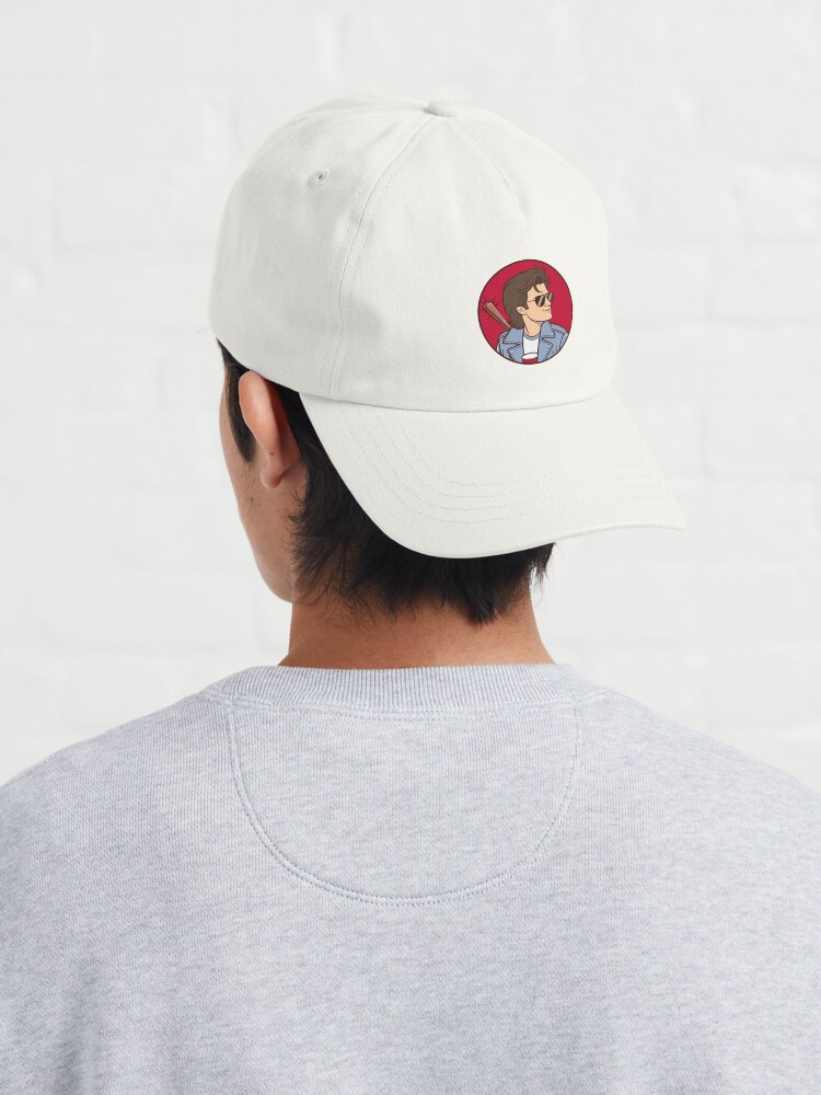Thumbnail 4 of 7, Cap, Stranger Things Steve harrington designed and sold by timegraf.