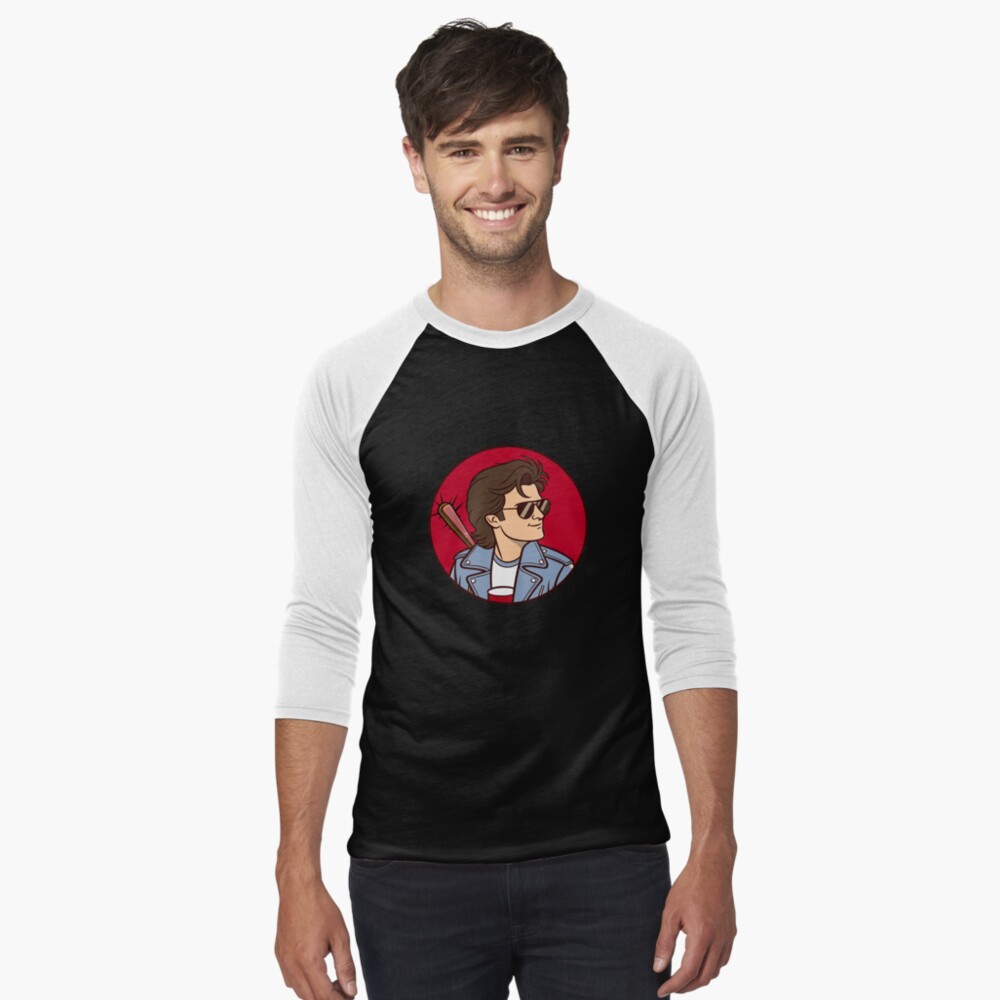Item preview, Baseball ¾ Sleeve T-Shirt designed and sold by timegraf.