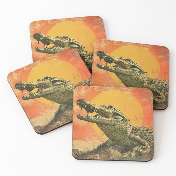 Item preview, Crocodile Vintage Art 3 designed and sold by AstroRisq.