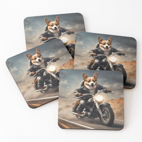 Item preview, Corgi Born to Ride designed and sold by NorthernDawn229.