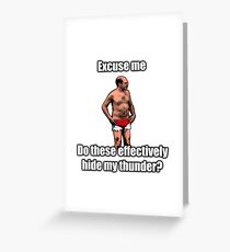 Tobias The Never nude Greeting Card