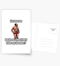 Tobias The Never nude Postcards