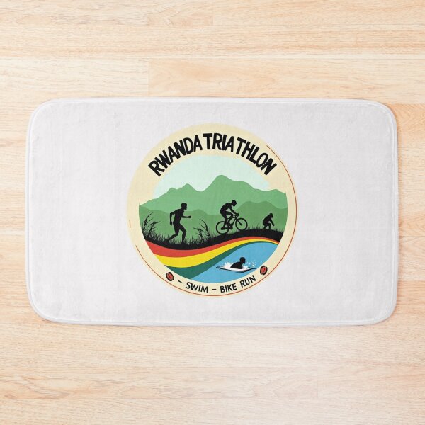 Item preview, Rwanda Triathlon – Swim, Bike, Run Through the Land of a Thousand Hills designed and sold by Triathlongram.